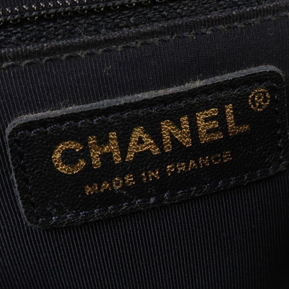 💎✨BEAUTIFUL✨💎Authentic CHANEL CC Boy Chain Shoulder Bag Dark Blue - Picture 9 of 16